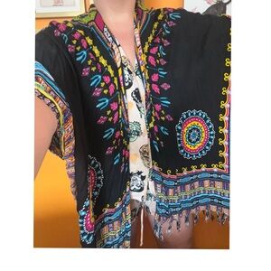 Colorful Bohemian Kimono